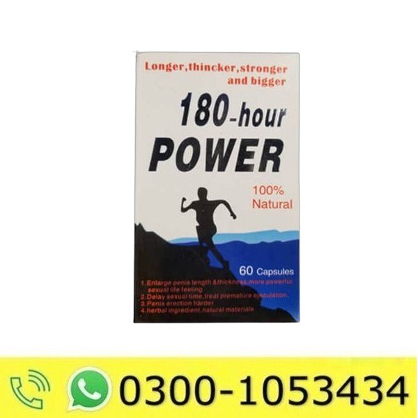 180-Hour Power Capsule Price in Pakistan