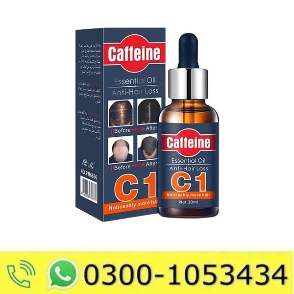 Caffeine C1 Anti Hair Loss Essential Oil 30ml Price in Pakistan