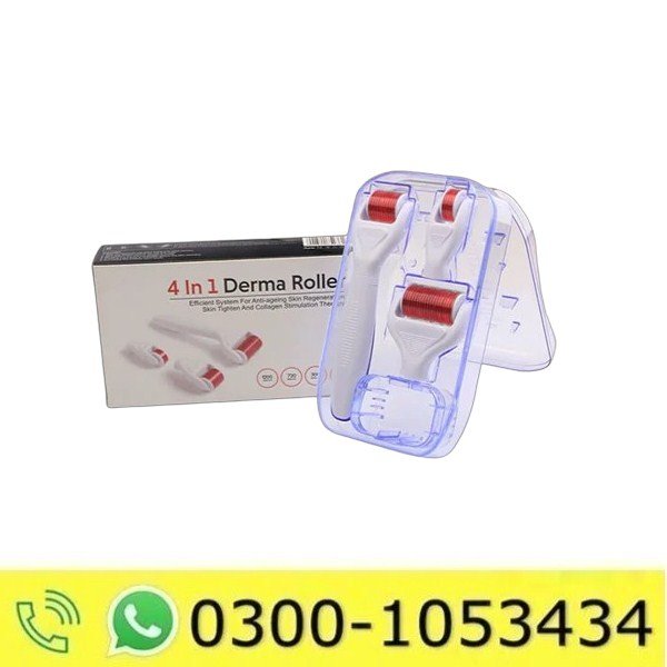 Derma Roller 4 in 1 Skin Care Set Price in Pakistan