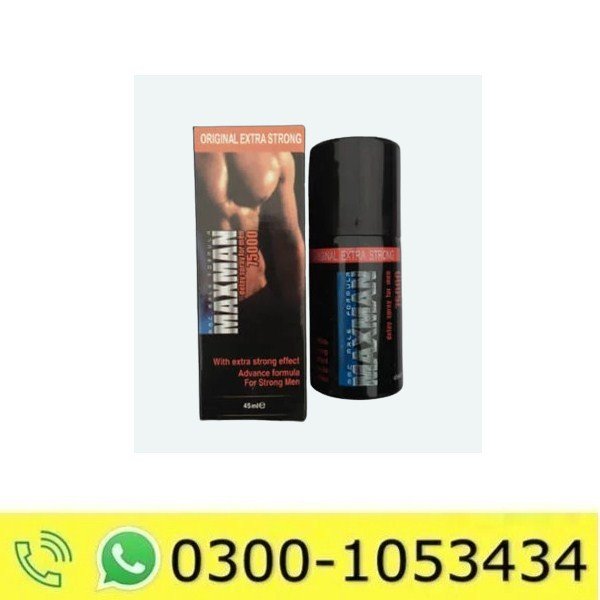 Maxman 75000 Long Timing Delay Spray For Men MMC Price in Pakistan