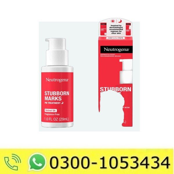 Neutrogena Stubborn Marks PM Treatment Price in Pakistan