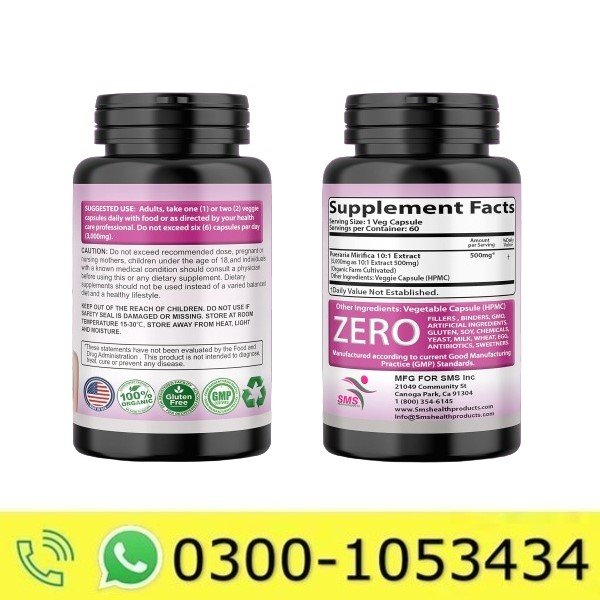 Pueraria Mirifica Capsules Price in Pakistan
