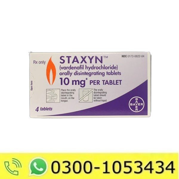 Staxyn Tablets Price in Pakistan