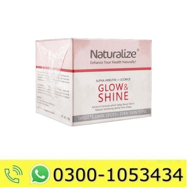Naturalize Alpha Arbutin + Licorice Glow and Shine Cream Price in Pakistan