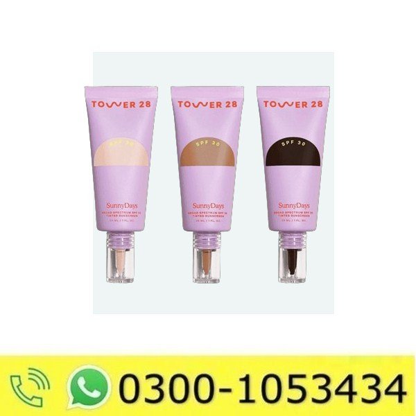 Tower 28 Sunny Days Broad Spectrum SPF 30 Tinted Sunscreen Price in Pakistan