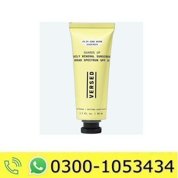 Versed Guards up Daily Mineral Sunscreen SPF 35 Price in Pakistan