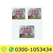 American Superman Male Sexual Performance Enhancement Longer Sex Pills Price in Pakistan